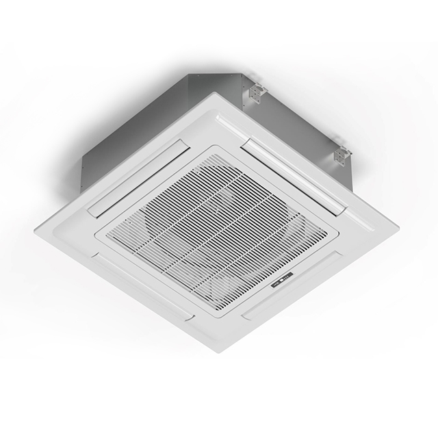 Unidade de ventiloconvector tipo ventilador montado no teto com sopro de ar de 4 vias DC-MFP-68KM-Q1MM1